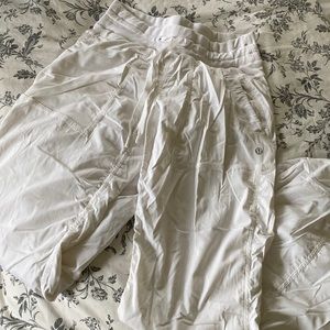 Lined lululemon dance studio jogger